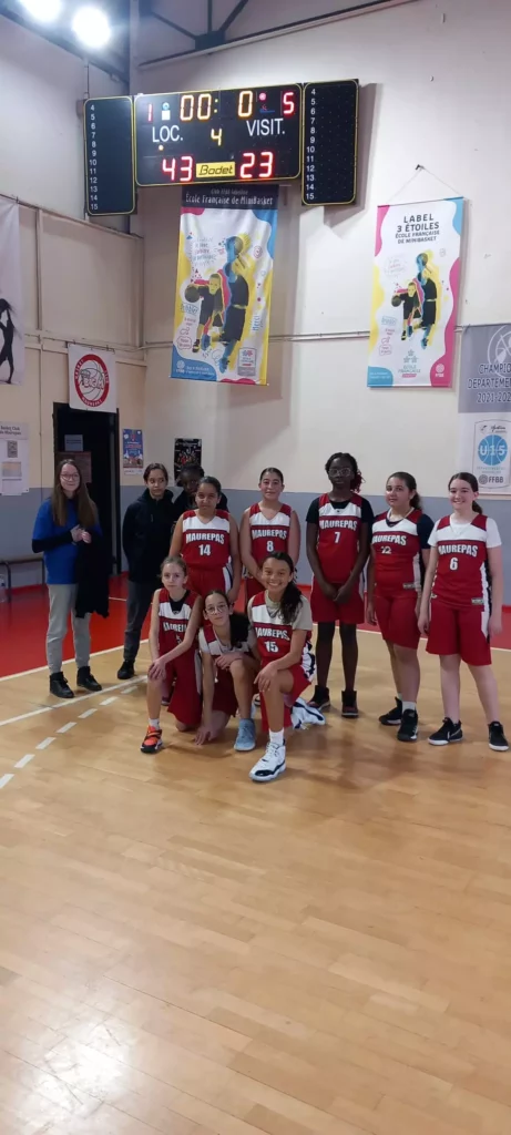 Victoire de nos U11F2 face à Bois D’Arcy 42-23